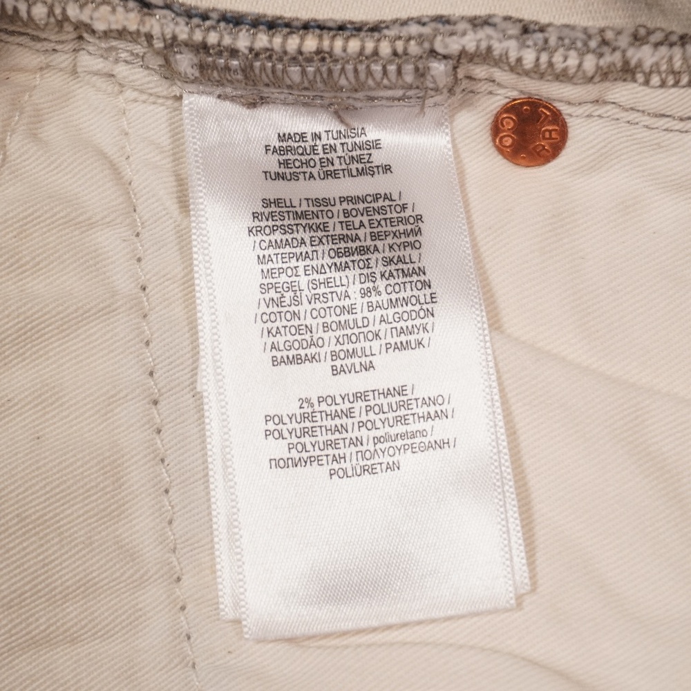 RRL Double RL Ralph Lauren Denim Vintage Straight Leg Jeans 26 Brand New - Picture 10 of 16